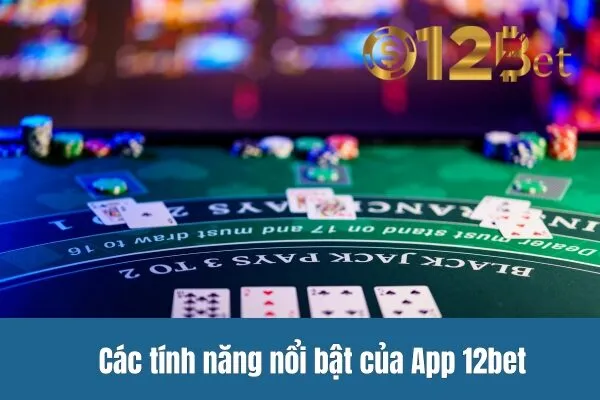 Tải App 12bet 1 Các tính năng nổi bật của App 12bet